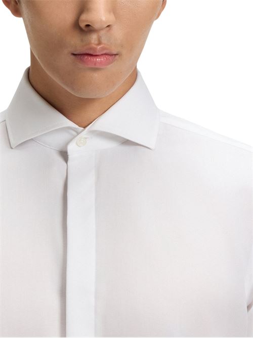 Camicia slim fit in cotone oxford antipiega Hugo Boss | 50550961100